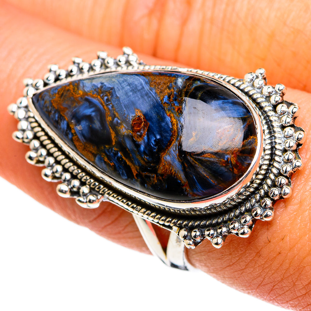 Pietersite Rings handcrafted by Ana Silver Co - RING81157