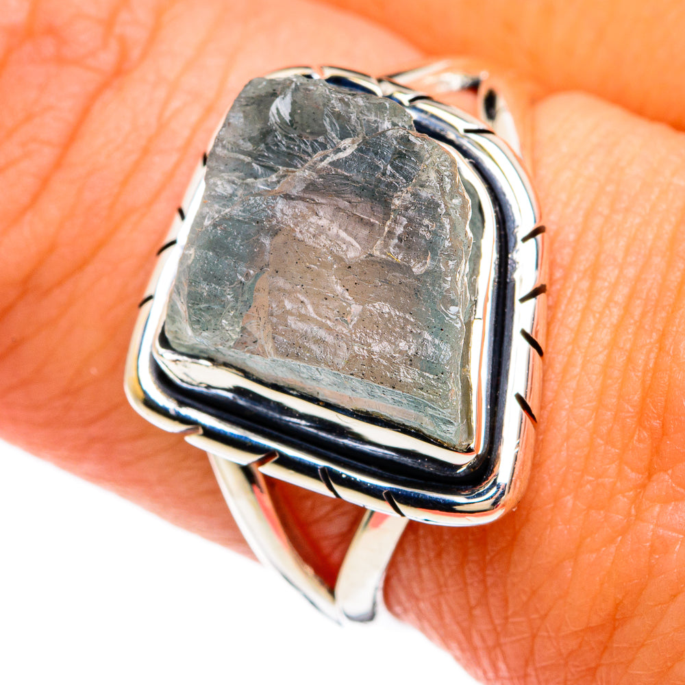 Aquamarine Rings handcrafted by Ana Silver Co - RING81175