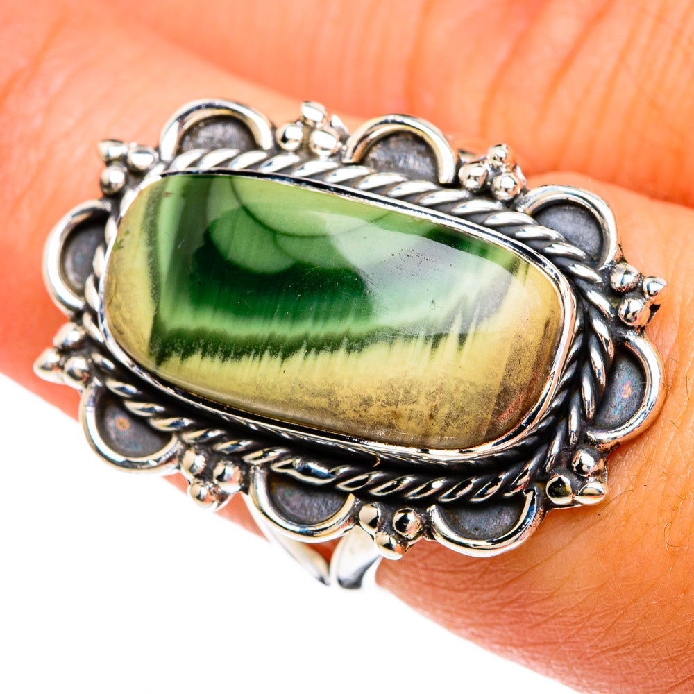 Willow Creek Jasper Rings handcrafted by Ana Silver Co - RING81179