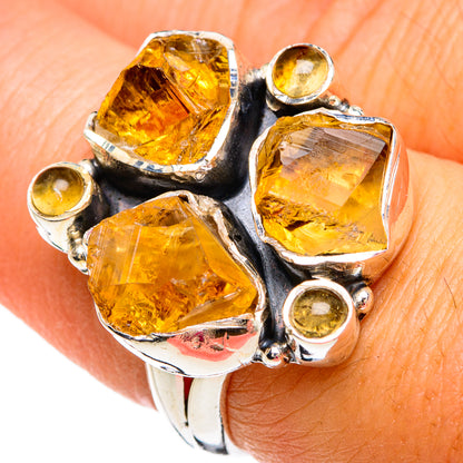 Citrine Rings handcrafted by Ana Silver Co - RING81186