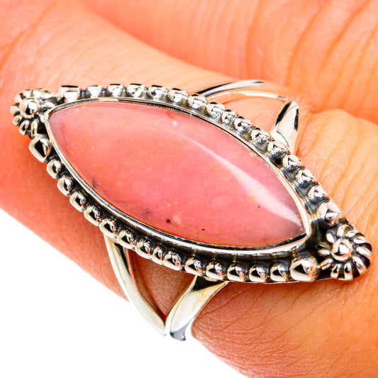Pink Opal Rings handcrafted by Ana Silver Co - RING81188