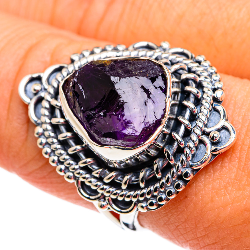 Amethyst Rings handcrafted by Ana Silver Co - RING81190