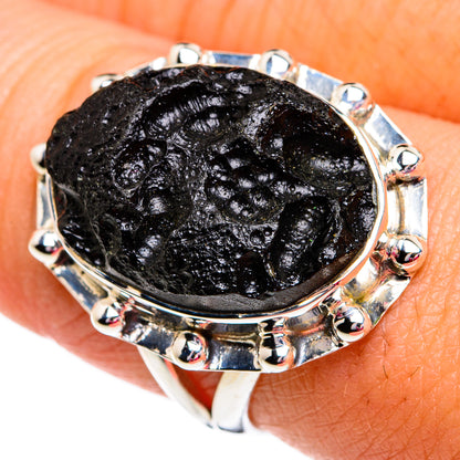 Tektite Rings handcrafted by Ana Silver Co - RING81194