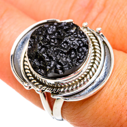 Tektite Rings handcrafted by Ana Silver Co - RING81195