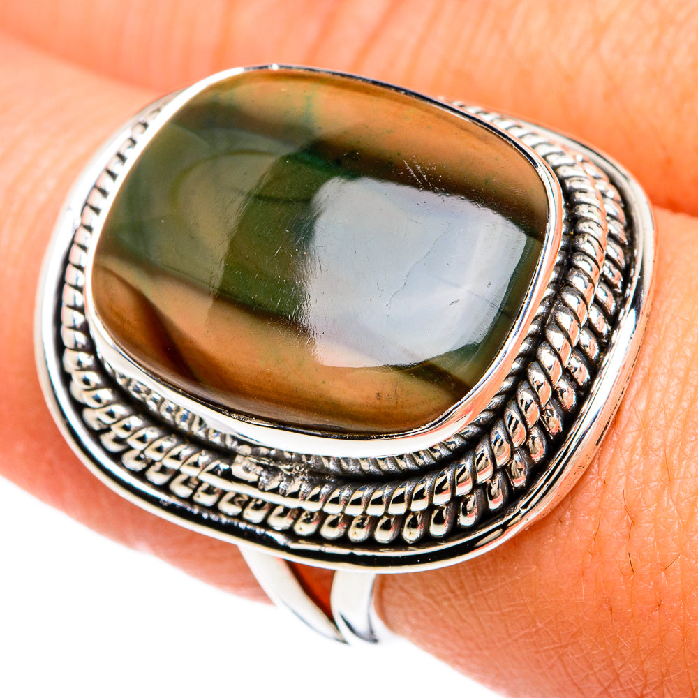 Willow Creek Jasper Rings handcrafted by Ana Silver Co - RING81200