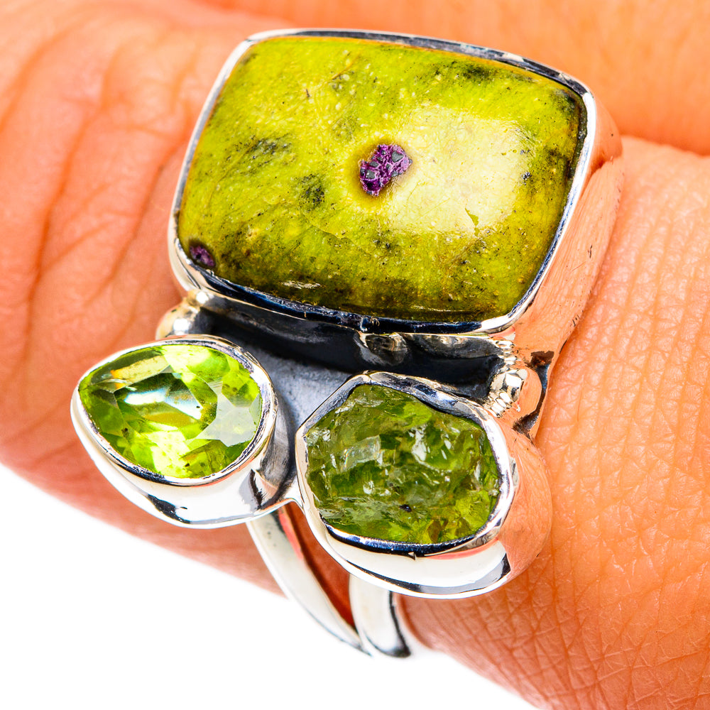Atlantisite Rings handcrafted by Ana Silver Co - RING81205