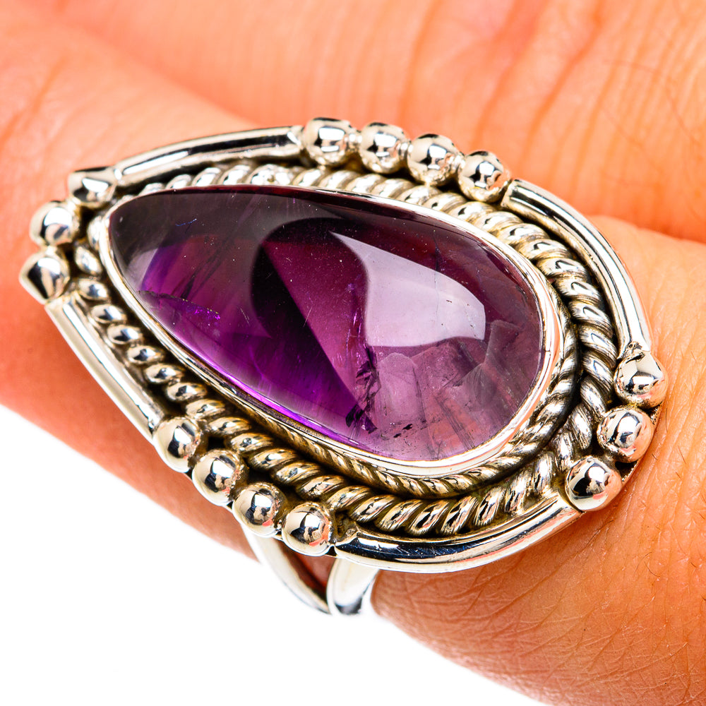 Amethyst Rings handcrafted by Ana Silver Co - RING81226