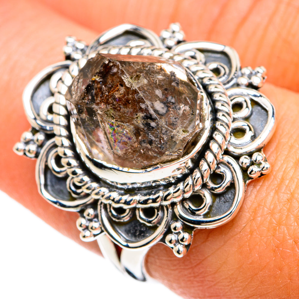 Herkimer Diamond Rings handcrafted by Ana Silver Co - RING81229