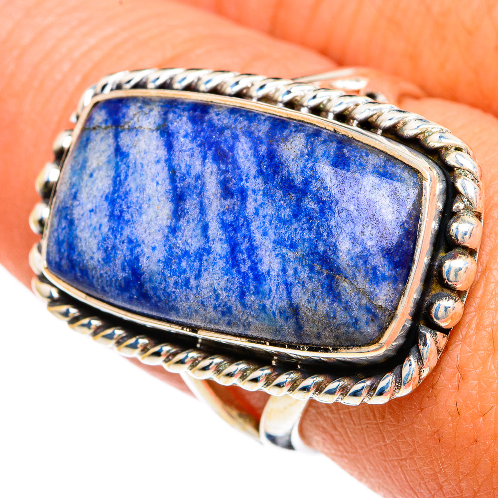 Sodalite Rings handcrafted by Ana Silver Co - RING81237