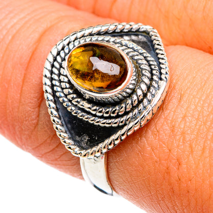 Citrine Rings handcrafted by Ana Silver Co - RING81254