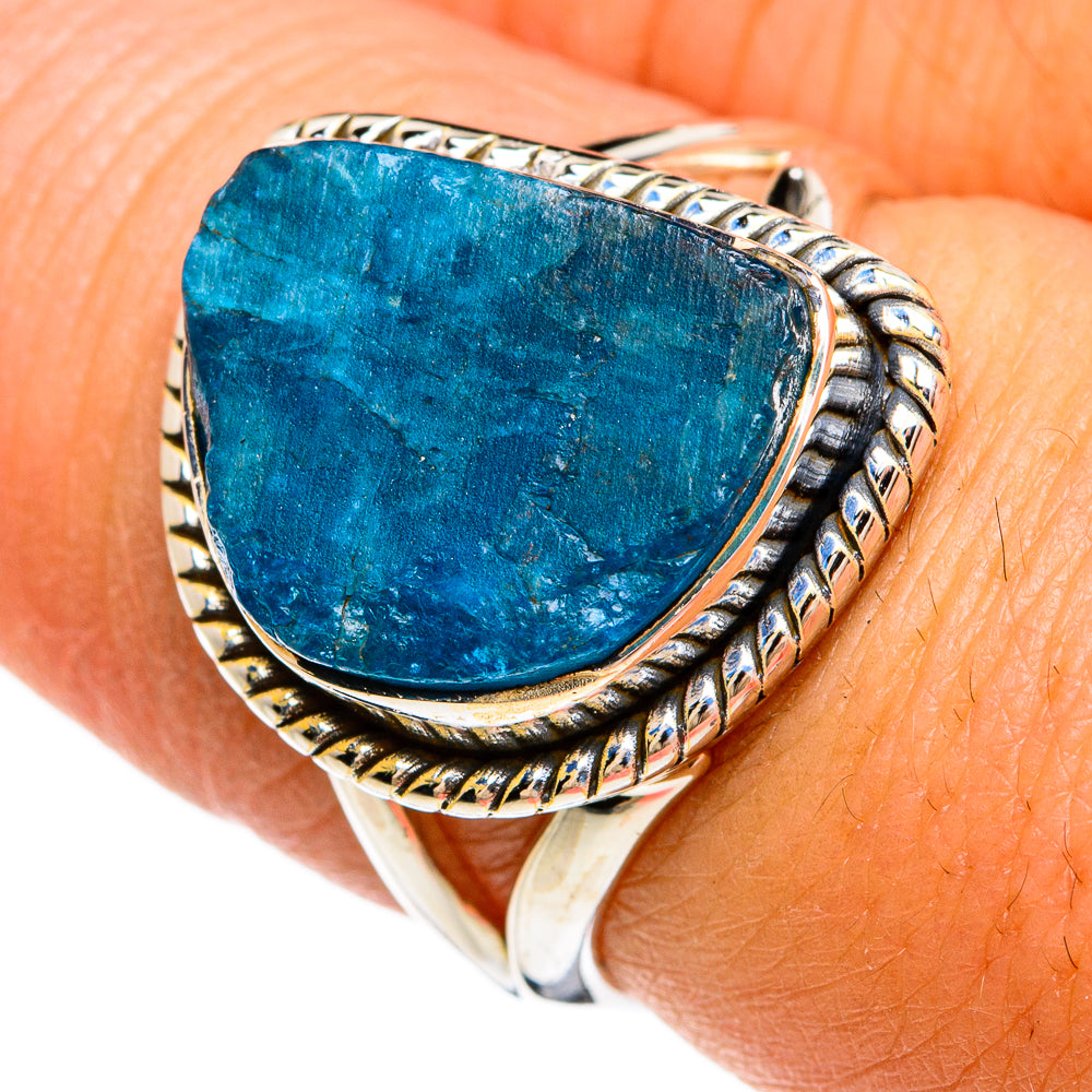 Apatite Rings handcrafted by Ana Silver Co - RING81276