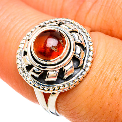 Carnelian Rings handcrafted by Ana Silver Co - RING81284