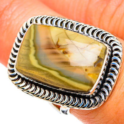 Willow Creek Jasper Rings handcrafted by Ana Silver Co - RING81314