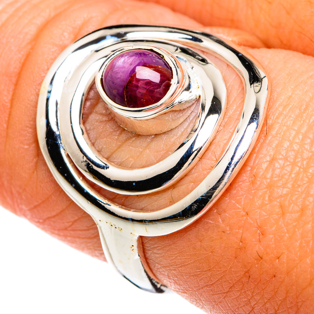 Garnet Rings handcrafted by Ana Silver Co - RING81319