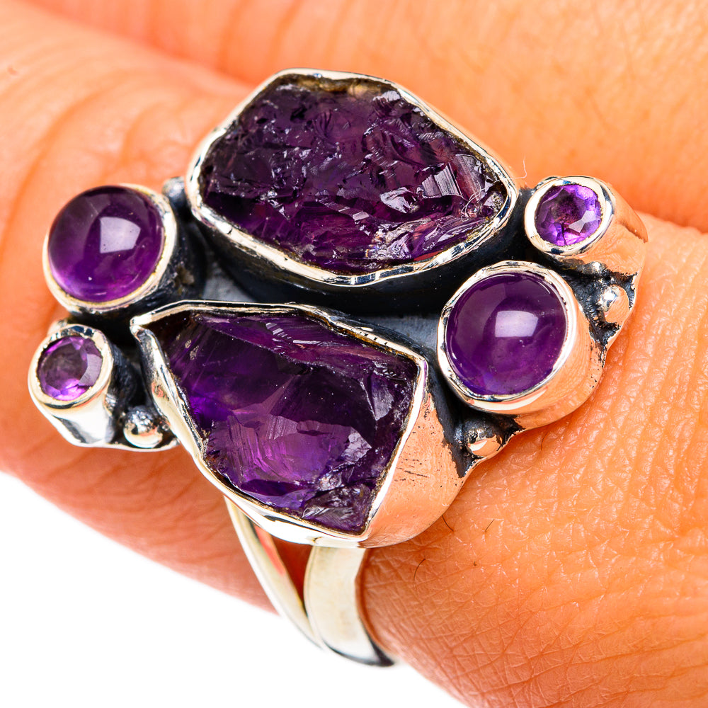 Amethyst Rings handcrafted by Ana Silver Co - RING81320
