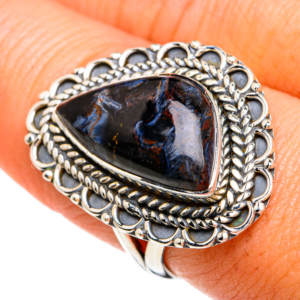 Pietersite Rings handcrafted by Ana Silver Co - RING81324