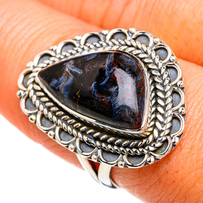 Pietersite Rings handcrafted by Ana Silver Co - RING81324