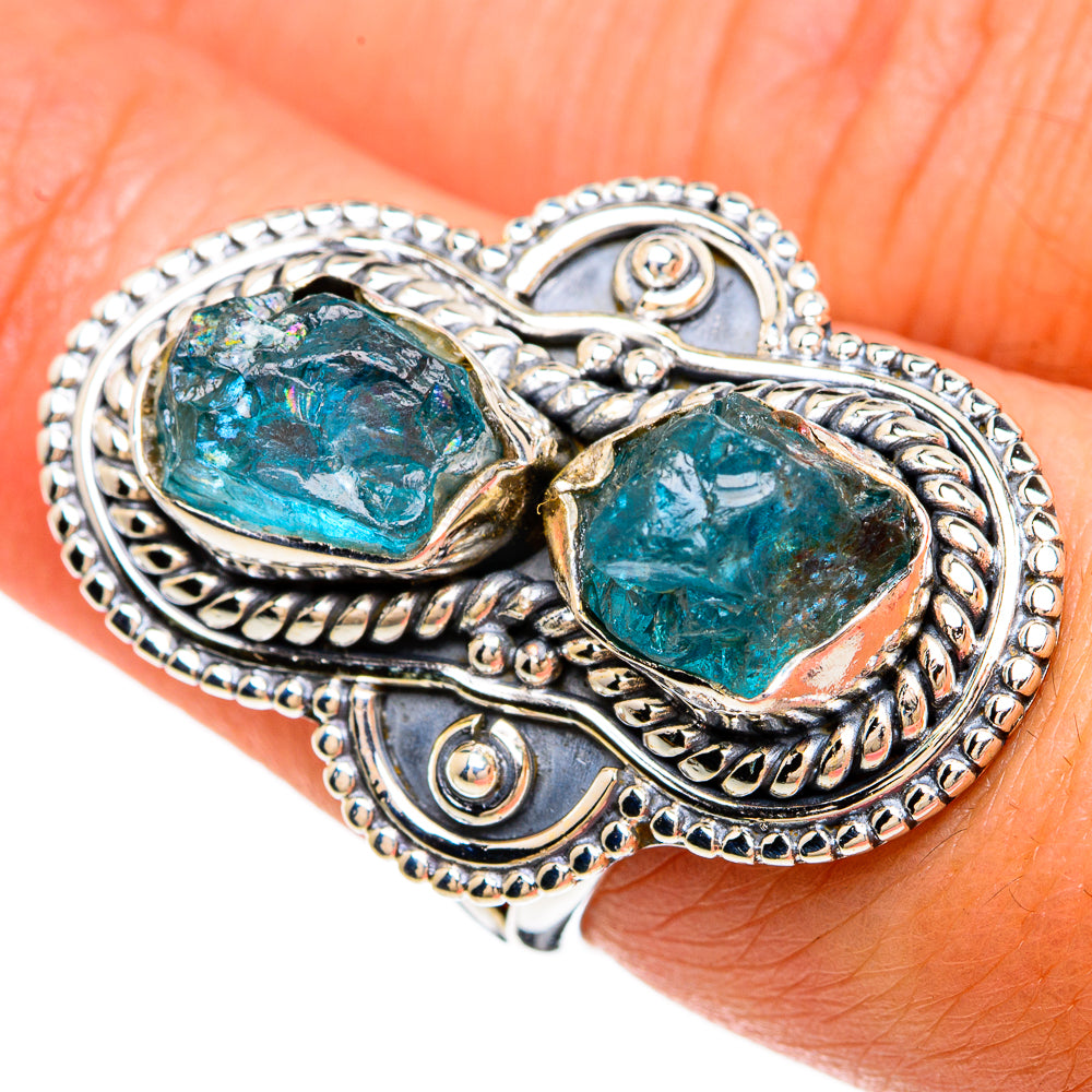 Apatite Rings handcrafted by Ana Silver Co - RING81334