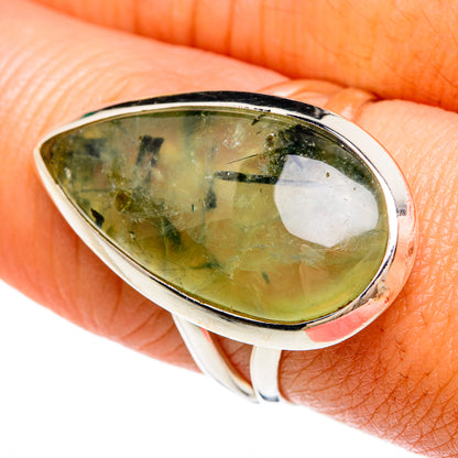 Prehnite Rings handcrafted by Ana Silver Co - RING81343