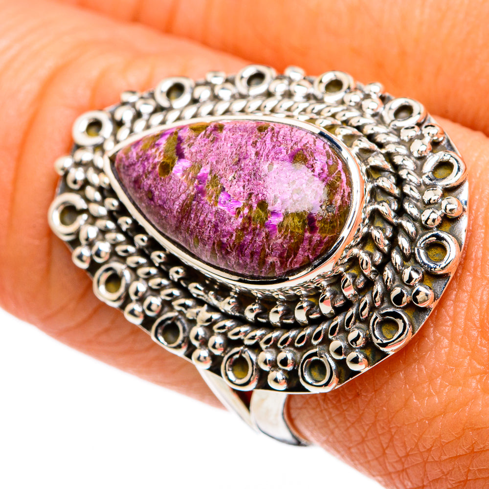 Stichtite Rings handcrafted by Ana Silver Co - RING81353