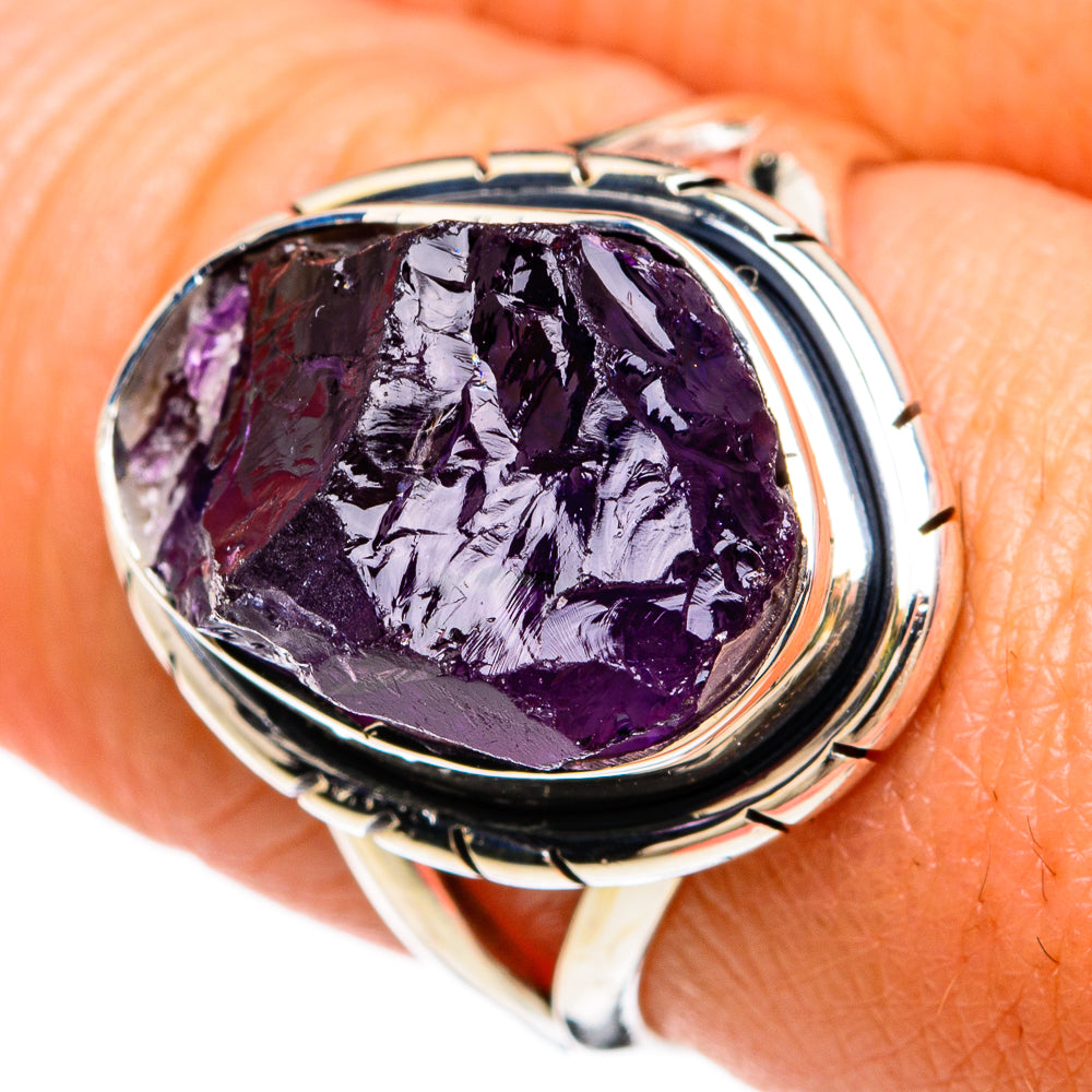 Amethyst Rings handcrafted by Ana Silver Co - RING81354