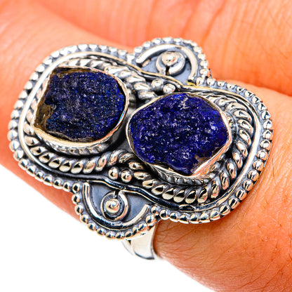 Lapis Lazuli Rings handcrafted by Ana Silver Co - RING81366