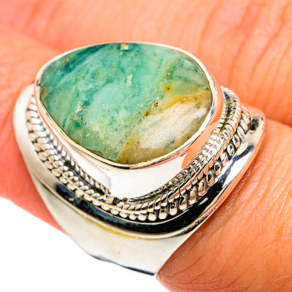 Peruvian Opal Rings handcrafted by Ana Silver Co - RING81377