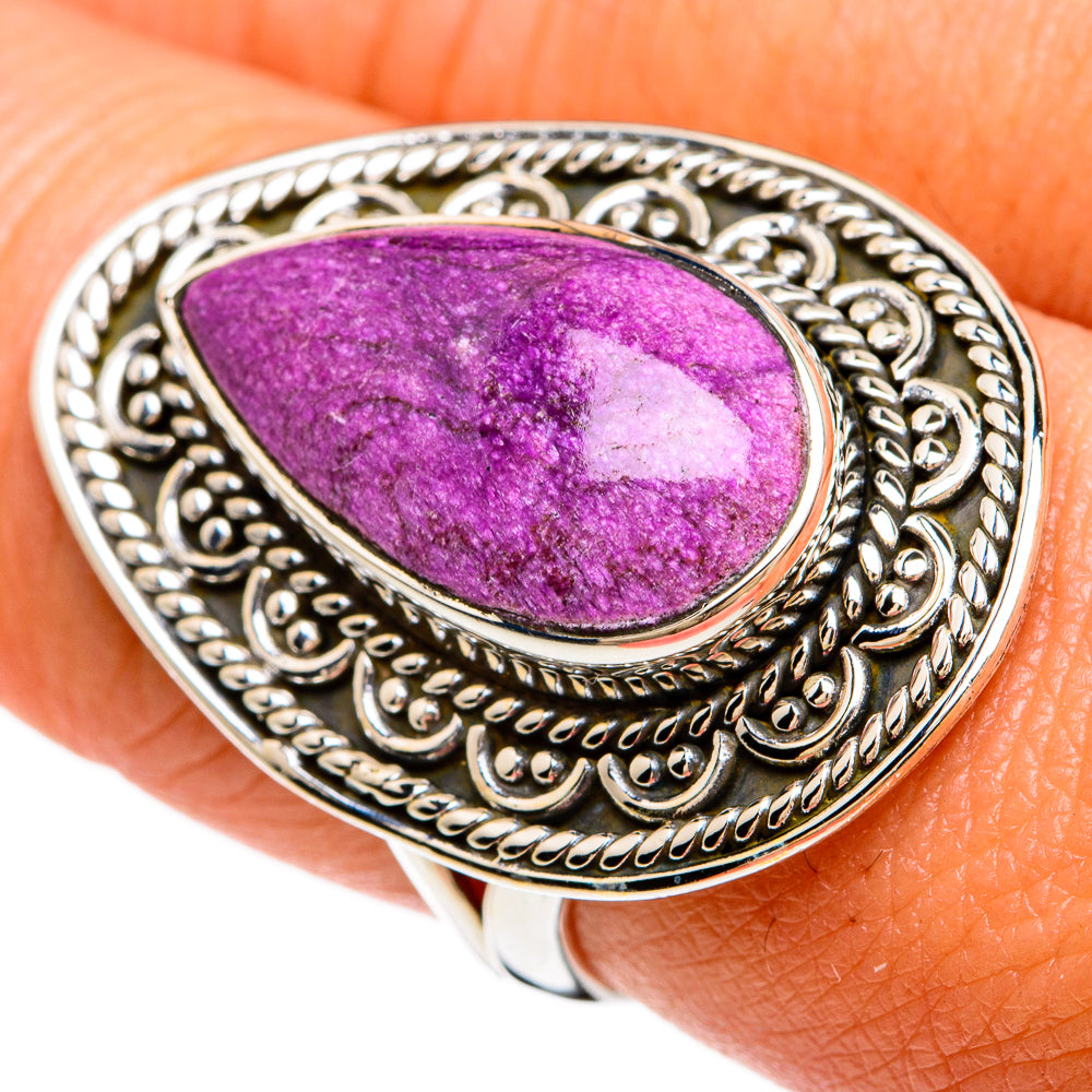 Stichtite Rings handcrafted by Ana Silver Co - RING81391