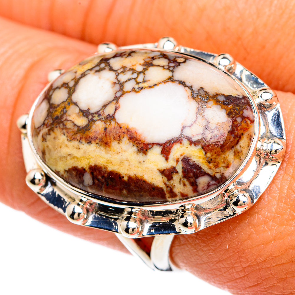 Wild Horse Jasper Rings handcrafted by Ana Silver Co - RING81414