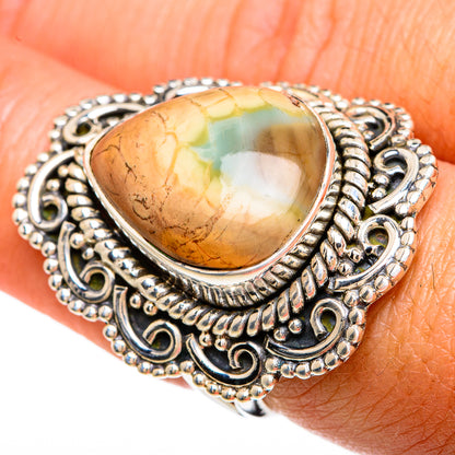 Willow Creek Jasper Rings handcrafted by Ana Silver Co - RING81415