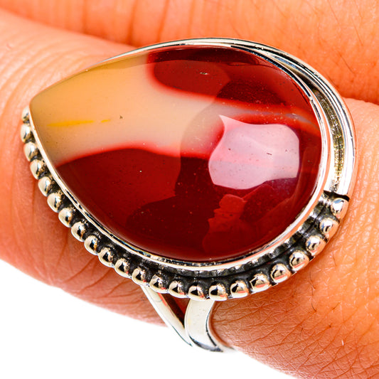 Mookaite Rings handcrafted by Ana Silver Co - RING81416