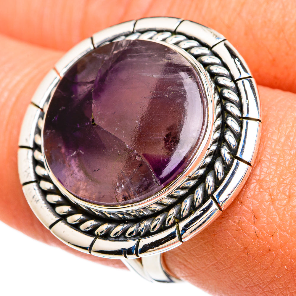 Amethyst Rings handcrafted by Ana Silver Co - RING81423