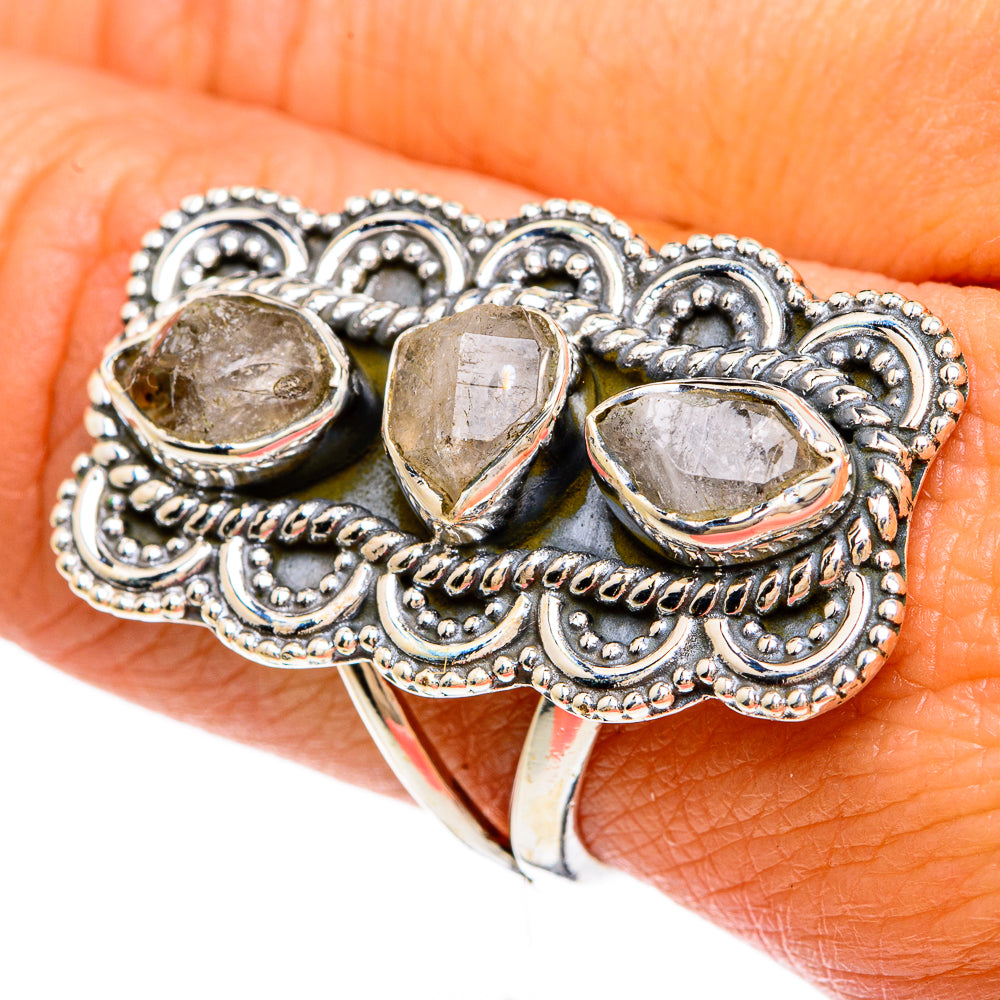 Herkimer Diamond Rings handcrafted by Ana Silver Co - RING81432