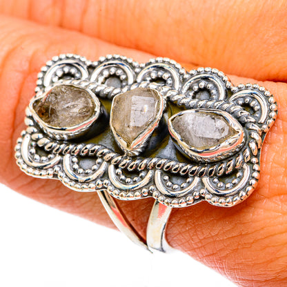 Herkimer Diamond Rings handcrafted by Ana Silver Co - RING81432