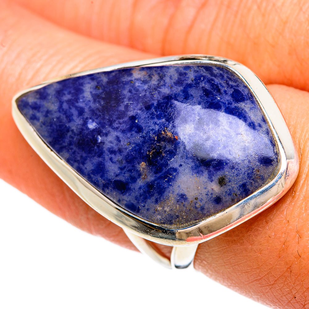 Sodalite Rings handcrafted by Ana Silver Co - RING81442