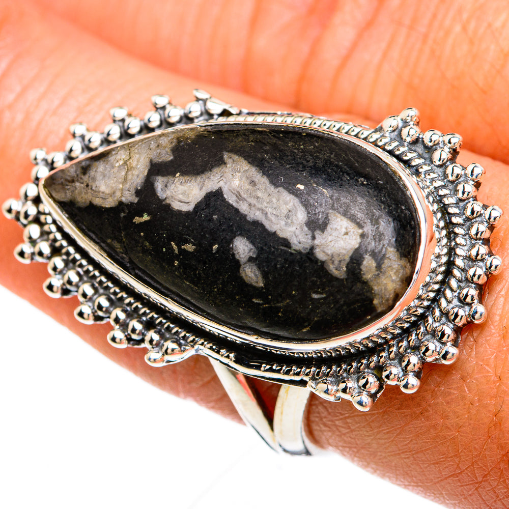 Pinolith Jasper Rings handcrafted by Ana Silver Co - RING81461