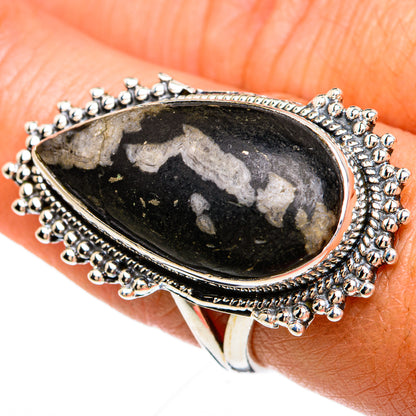 Pinolith Jasper Rings handcrafted by Ana Silver Co - RING81461