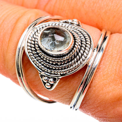 Aquamarine Rings handcrafted by Ana Silver Co - RING81468