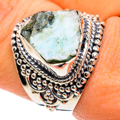 Larimar Rings handcrafted by Ana Silver Co - RING81471