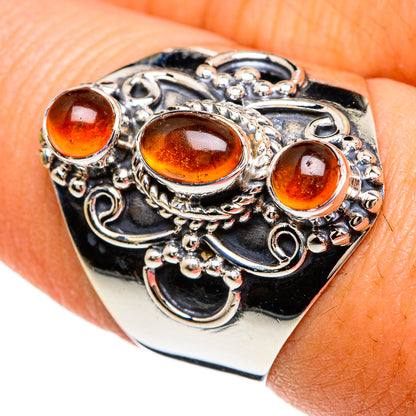 Carnelian Rings handcrafted by Ana Silver Co - RING81482