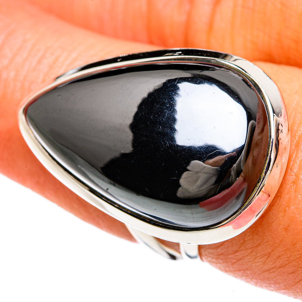 Hematite Rings handcrafted by Ana Silver Co - RING81500
