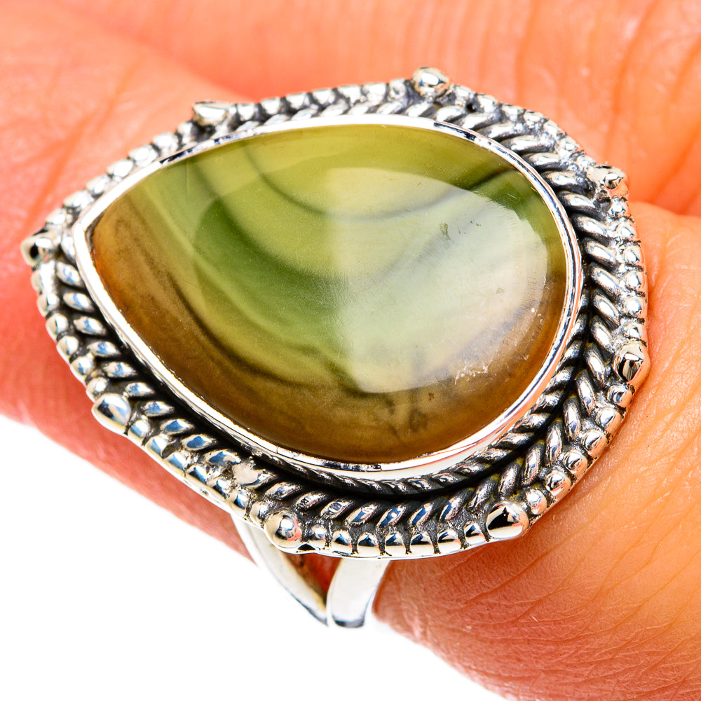 Willow Creek Jasper Rings handcrafted by Ana Silver Co - RING81512