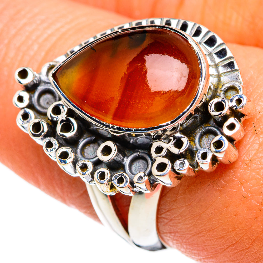 Montana Agate Rings handcrafted by Ana Silver Co - RING81515