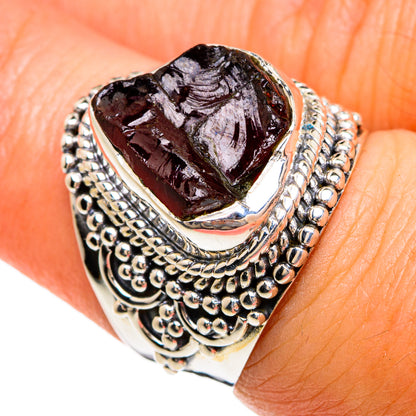 Garnet Rings handcrafted by Ana Silver Co - RING81522