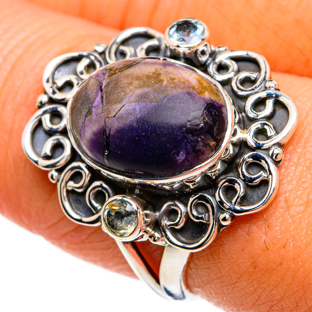 Sodalite Rings handcrafted by Ana Silver Co - RING81526