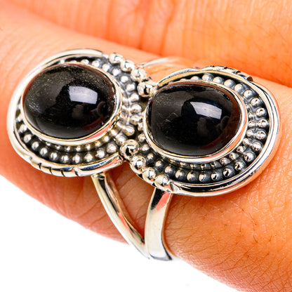 Black Onyx Rings handcrafted by Ana Silver Co - RING81529