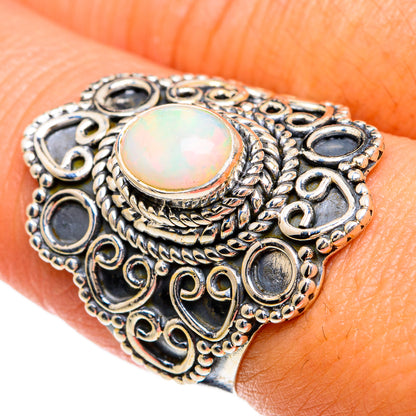 Ethiopian Opal Rings handcrafted by Ana Silver Co - RING81535