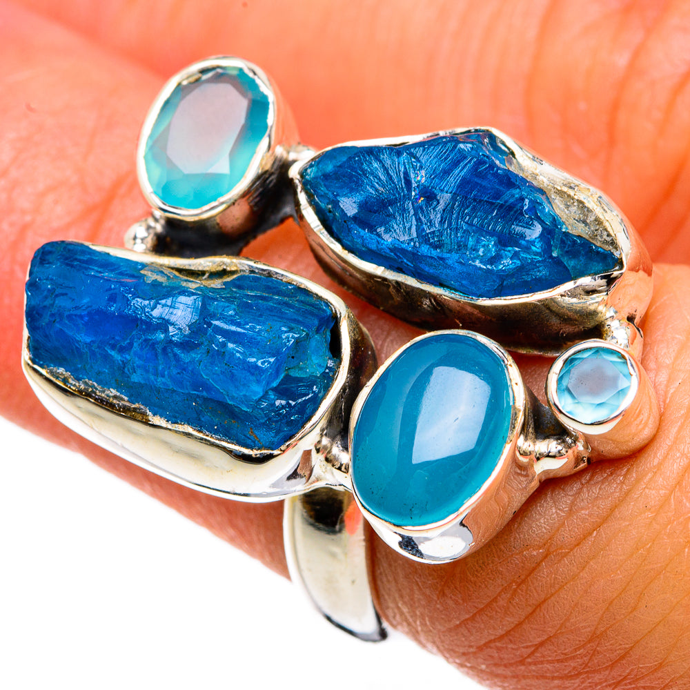 Apatite Rings handcrafted by Ana Silver Co - RING81546