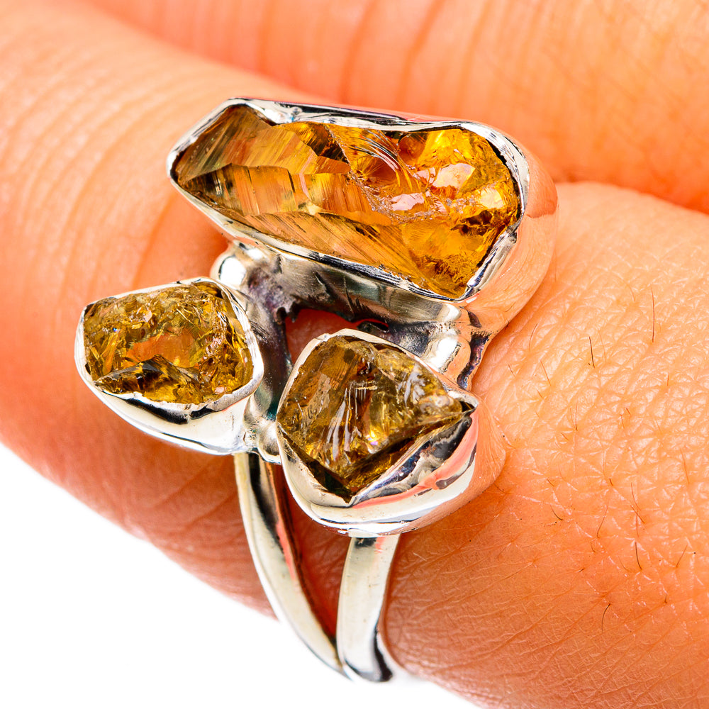 Citrine Rings handcrafted by Ana Silver Co - RING81554