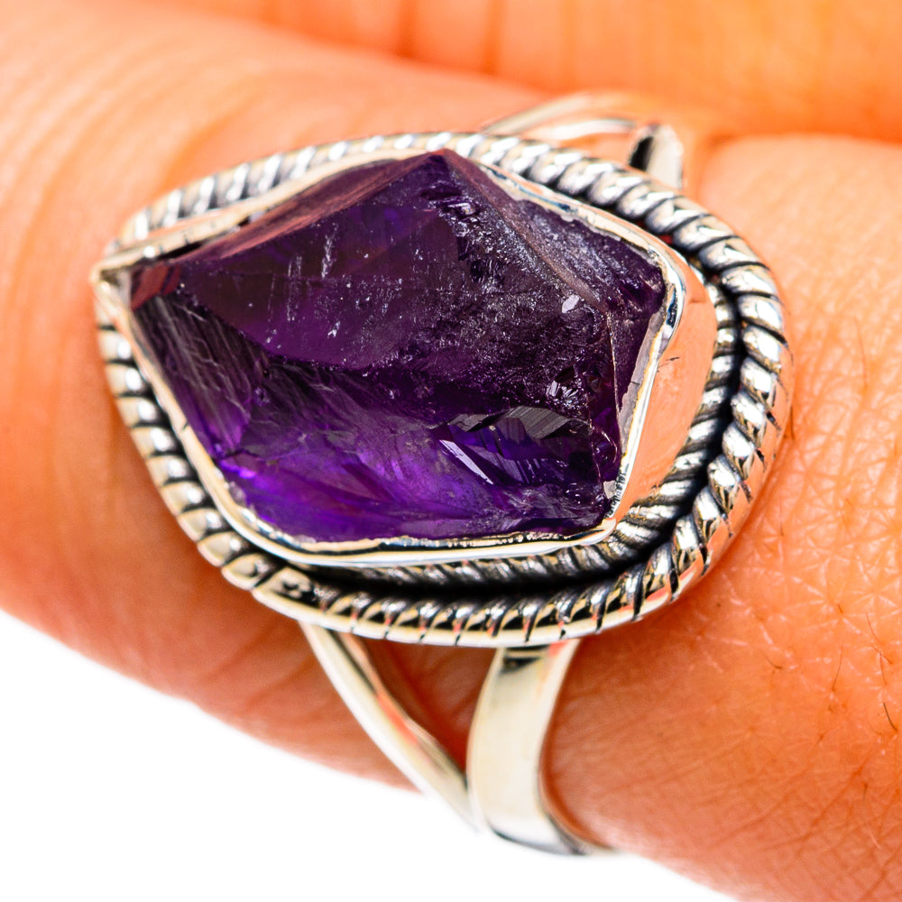 Amethyst Rings handcrafted by Ana Silver Co - RING81562